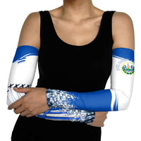 El Salvador Divine Savior Monument Arm Sleeves Flor De Izote Coat Of Arms Fighter Jets Art