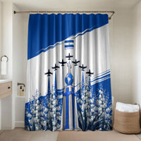 El Salvador Divine Savior Monument Bathroom Set Flor De Izote Coat Of Arms Fighter Jets Art