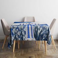 El Salvador Divine Savior Monument Tablecloth Flor De Izote Coat Of Arms Fighter Jets Art
