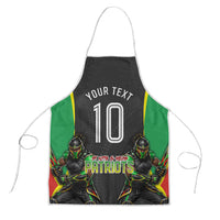 Personalized St Kitts And Nevis Patriots Apron Caribbean Cricket Player Graphic Art