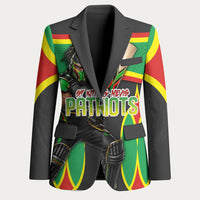 Personalized St Kitts And Nevis Patriots Blazer Caribbean Cricket Player Graphic Art
