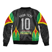 Personalized St Kitts And Nevis Patriots Bomber Jacket Caribbean Cricket Player Graphic Art