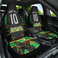 Personalized St Kitts And Nevis Patriots Car Seat Cover Caribbean Cricket Player Graphic Art