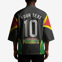 Personalized St Kitts And Nevis Patriots Kimono Caribbean Cricket Player Graphic Art