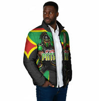 Personalized St Kitts And Nevis Patriots Padded Jacket Caribbean Cricket Player Graphic Art