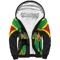 Personalized St Kitts And Nevis Patriots Sherpa Hoodie Caribbean Cricket Player Graphic Art