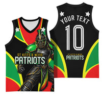 Personalized St Kitts And Nevis Patriots Cricket Basketball Jersey Dynamic Player Celebration Team Pride