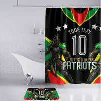 Personalized St Kitts And Nevis Patriots Cricket Bathroom Set Dynamic Player Celebration Team Pride