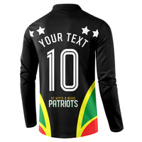 Personalized St Kitts And Nevis Patriots Cricket Button Sweatshirt Dynamic Player Celebration Team Pride