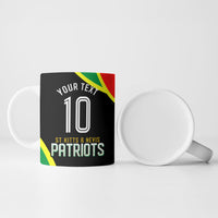 Personalized St Kitts And Nevis Patriots Cricket Ceramic Mug Dynamic Player Celebration Team Pride