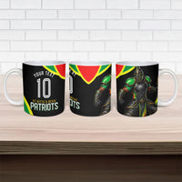 Personalized St Kitts And Nevis Patriots Cricket Ceramic Mug Dynamic Player Celebration Team Pride