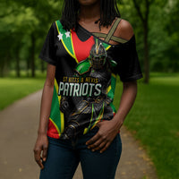 Personalized St Kitts And Nevis Patriots Cricket Cross Shoulder Shirt Dynamic Player Celebration Team Pride