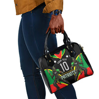Personalized St Kitts And Nevis Patriots Cricket Shoulder Handbag Dynamic Player Celebration Team Pride