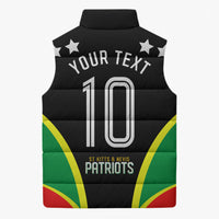 Personalized St Kitts And Nevis Patriots Cricket Sleeveless Puffer Jacket Dynamic Player Celebration Team Pride