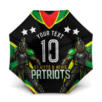 Personalized St Kitts And Nevis Patriots Cricket Umbrella Dynamic Player Celebration Team Pride