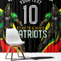 Personalized St Kitts And Nevis Patriots Cricket Window Curtain Dynamic Player Celebration Team Pride