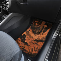 Cronus Lord Of Golden Age Car Mats Titan King Cronus Scythe Greek Key Art