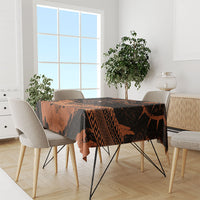 Cronus Lord Of Golden Age Tablecloth Titan King Cronus Scythe Greek Key Art