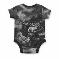 Cronus Father Of Gods Greek Baby Onesie Titan Leader Cronus Scythe Greek Key Art
