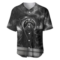Cronus Father Of Gods Greek Baseball Jersey Titan Leader Cronus Scythe Greek Key Art