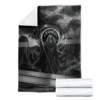 Cronus Father Of Gods Greek Blanket Titan Leader Cronus Scythe Greek Key Art