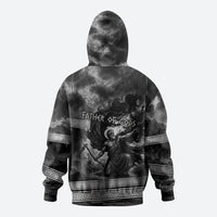 Cronus Father Of Gods Greek Hoodie Titan Leader Cronus Scythe Greek Key Art