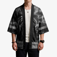 Cronus Father Of Gods Greek Kimono Titan Leader Cronus Scythe Greek Key Art