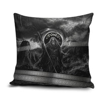 Cronus Father Of Gods Greek Pillow Cover Titan Leader Cronus Scythe Greek Key Art