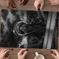 Cronus Father Of Gods Greek Puzzle Titan Leader Cronus Scythe Greek Key Art