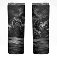 Cronus Father Of Gods Greek Skinny Tumbler Titan Leader Cronus Scythe Greek Key Art