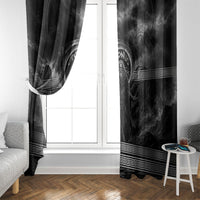 Cronus Father Of Gods Greek Window Curtain Titan Leader Cronus Scythe Greek Key Art