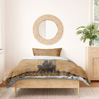 Rhea Mother Who Defied Destiny Bedding Set Titaness Rhea Lions Greek Key Pottery Art