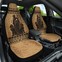 Rhea Mother Who Defied Destiny Car Seat Cover Titaness Rhea Lions Greek Key Pottery Art