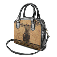 Rhea Mother Who Defied Destiny Shoulder Handbag Titaness Rhea Lions Greek Key Pottery Art