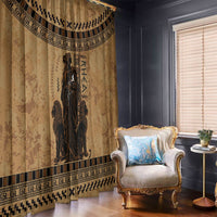 Rhea Mother Who Defied Destiny Window Curtain Titaness Rhea Lions Greek Key Pottery Art