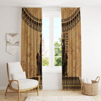 Rhea Mother Who Defied Destiny Window Curtain Titaness Rhea Lions Greek Key Pottery Art