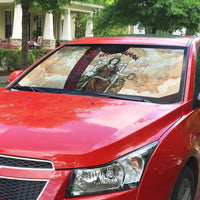 Rhea Titan Queen Mother Gods Auto Sun Shade Goddess Rhea Throne Lions Greek Key Art