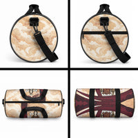 Rhea Titan Queen Mother Gods Duffle Bag Goddess Rhea Throne Lions Greek Key Art