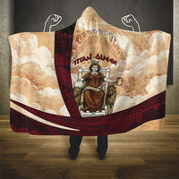 Rhea Titan Queen Mother Gods Hooded Blanket Goddess Rhea Throne Lions Greek Key Art