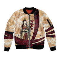 Rhea Titan Queen Mother Gods Sleeve Zip Bomber Jacket Goddess Rhea Throne Lions Greek Key Art