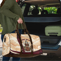 Rhea Titan Queen Mother Gods Travel Bag Goddess Rhea Throne Lions Greek Key Art