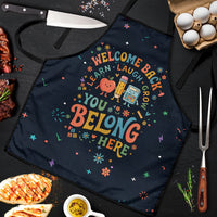 Happy to See Your Face Teacher School Supplies Apron Welcome Back Teacher You Belong Here