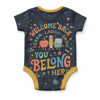 Happy to See Your Face Teacher School Supplies Baby Onesie Welcome Back Teacher You Belong Here