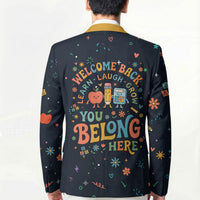 Happy to See Your Face Teacher School Supplies Blazer Welcome Back Teacher You Belong Here
