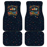 Happy to See Your Face Teacher School Supplies Car Mats Welcome Back Teacher You Belong Here