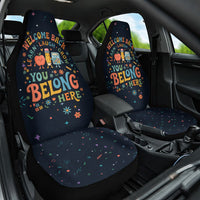Happy to See Your Face Teacher School Supplies Car Seat Cover Welcome Back Teacher You Belong Here
