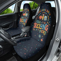 Happy to See Your Face Teacher School Supplies Car Seat Cover Welcome Back Teacher You Belong Here