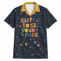 Happy to See Your Face Teacher School Supplies Hawaiian Shirt Welcome Back Teacher You Belong Here