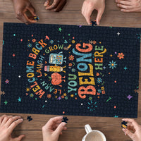 Happy to See Your Face Teacher School Supplies Puzzle Welcome Back Teacher You Belong Here