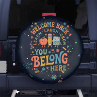 Happy to See Your Face Teacher School Supplies Spare Tire Cover Welcome Back Teacher You Belong Here